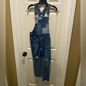 Epic Threads- kids patchwork overalls